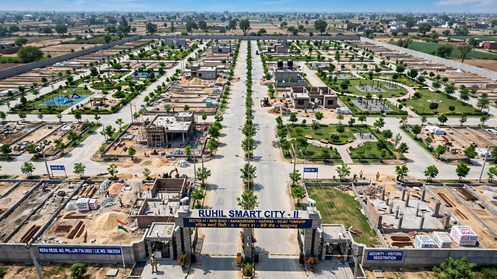 Plot / Land in Ruhil Smart city - Sector 41, Nuna Majra, Bahadurgarh, Bahadurgarh