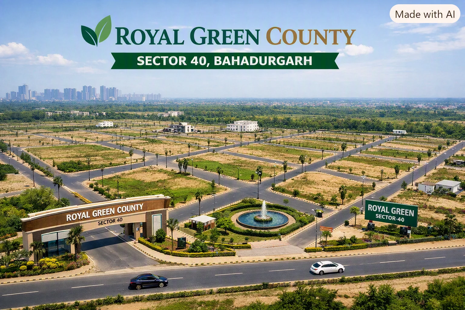 Plot / Land in Royal Green County, Bahadurgarh